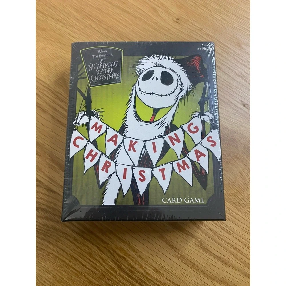 Funko Disney Making Christmas Nightmare Before Christmas Card Game *SEALED NEW*
